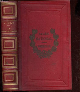 La poésie alexandrine sous les trois premiers ptolémées (324-322 av. J.-C.).