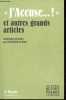 """J'accuse...!"" et autres grands articles - Collection Les livres qui ont changé le monde n°30.". Eveno Patrick, Collectif