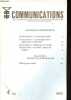 Communications n°4: Recherches sémiologiques.. Bremond, Todorov, Barthes, Metz