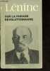 Sur la phrase révolutionnaire.. Lénine V.