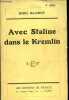 Avec Staline dans le Kremlin.. Bajanov Boris