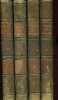 Oeuvres illustrées d'Eugène Sue, tome 1 + 2 + 3 + 4 (4 volumes).. Sue Eugène