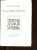M. de Clérambon - Edition numérotée exemplaire justifié - Collection Les chefs-d'oeuvre n°28.. Maindron Maurice