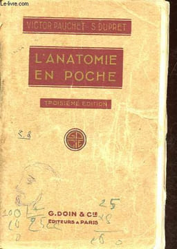 L'anatomie en poche.. Pauchet Victor, Dupret S.