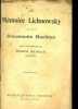 Le mémoire Lichnowsky et les documents Muehlon.. Lichnowsky