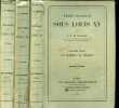 Trois sermons sous Louis XV, Partie 1: Un sermon à la cour + Partie 2: Un sermon à la ville + Partie 3: Un sermon au désert (3 volumes).. Bungener ...