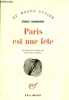Paris est une fête - Collection Du monde entier.. Hemingway Ernest