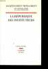 La République des instituteurs - Collection Hautes études.. Ozouf Jacques et Mona, Aubert, Steindecker