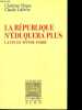 La République n'éduquera plus - La fin du mythe Ferry - Collection Sciences et Savoirs.. Nique Christian, Lelièvre Claude