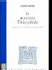 Le mystère Thucydide - Enquête à partir d'Aristote.. Canfora Luciano