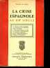 La crise espagnole au XXe siècle.. M. Rama Carlos