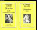 Mémoires, tome I + II - Tome I: 1613-1649 précédés de La conjuration du comte de Fiesque + Tome II: 1650-1655 - Collection Classiques Garnier (2 ...