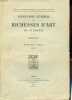 Inventaire général des richesses d'art de la France - Province - Tome III: Monuments civils - Musées d'Angers.. Collectif