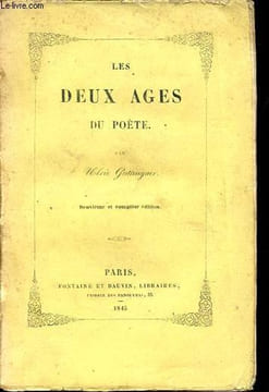Les deux ages du poète - Dédicacé par l'auteur. Guttinguer Ulric