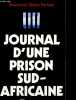 Journal d'une prison sud-africaine.. Farisani Tshenuwani Simon