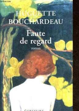 Faute de regard.. Bouchardeau Huguette