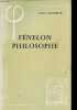 Fénelon philosophe - Collection Bibliothèque d'Histoire de la philosophie.. Gouhier Henri