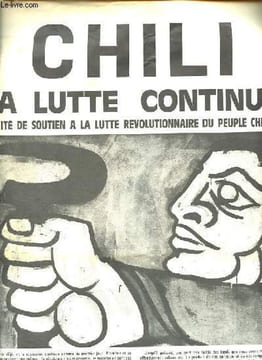 Chili - La lutte continue - Comité de soutien à la lutte révolutionnaire du peuple chilien - Supplément au n°29 du bulletin du CEDTIM - Mission ...