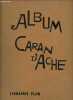Album Caran d'Ache.. Caran d'Ache