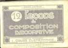 12 leçons de composition décorative - Exercices méthodiques I: Cours élémentaire.. Gauthier Joseph