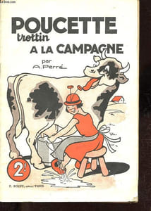 Poucette trottin à la campagne.