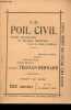 Le poil civil n°15, 15 juillet 1915 - Transformation du Poil Civil - Deux chaises sur le trottoir - Corentin.. Bernard Tristan