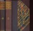 Poésies et oeuvres morales de Leopardi - précédé d'un essai sur Leopardi - Tome premier + Tome deuxième (2 volumes).. Leopardi Giacomo, Aulard F. A.