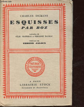 Esquisses par Boz - Collection Le cabinet cosmopolite - Série classique n°1.. Dickens Charles