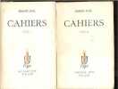 Cahiers, Tome I + Tome II - Collection L'&eacute;pi (2 volumes).. Weil Simone