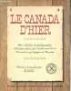Le Canada d'hier - Une collection de photographies historiques prises par le personnel de la Commission géologique du Canada.. Hall E.