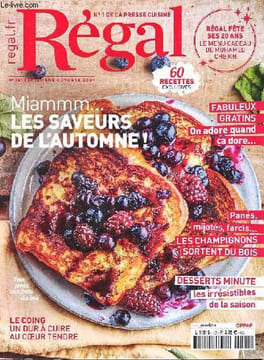 Régal n°121 - Fabien Ferré - Spécial 20 ans - La patate douce - Le lapin - Les noisettes - Les gratins - Un ptit coin de paradis en Beaujolais - ...