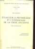 Etude sur la mythologie et l'ethnologie de la Chine ancienne - Index du Shanhai jing - M&eacute;moires de l'Institut des Hautes &eacute;tudes chinoises Volume XXII, ...
