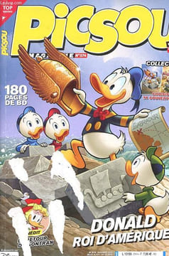Picsou n°574 - Pixou games - Le Nob au musée - Oldies but goldies - On a marché sur la lune - NBA 2023-2024 scrutée comme jamais - Pour le biens des ...