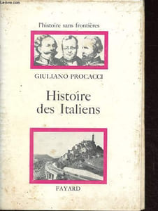 Histoire des Italiens - Collection L'histoire sans frontières.