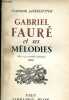 Gabriel Fauré et ses mélodies.. Jankélévitch Vladimir