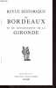Un crime d'empoisonnement à Bordeaux: l'affaire Canaby - Tiré à part de la Revue historique de Bordeaux et du département de la Gironde Tome XXXV.. ...