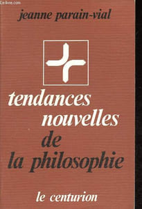 Tendances nouvelles de la philosophie.