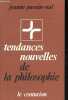 Tendances nouvelles de la philosophie.. Parain-Vial Jeanne