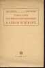 Formulaire oto-rhino-laryngologique d'aérosolthérapie.. Portmann Michel, Grimaldi Pierre