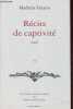 Récits de captivité - 1709 - Collection Atopia.. Madame Guyon, Gondal Marie-Louise