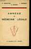 Abrégé de médecine légale.. Piédelièvre R., Hausser G., Dérobert L.