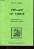 Notes d'un voyage en Corse - 1840 - Collection Les introuvables.. Mérimée Prosper