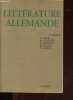 Histoire de la littérature allemande.. Mossé, Zink, Gravier, Grappin, Plard, David