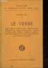 Le verbe - Collection Le français facile pour tous.. Rat Maurice