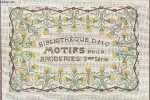 Bibliothèque DMC - Motifs pour broderies - 3e série.. Anonyme