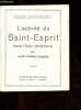 L'activité du Saint-Esprit dans l'âme chrétienne - Collection Lectures chrétiennes n°8.. Saint Thomas d'Aquin