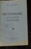 Dictionnaire de radio électricité.. Mousseron Geo
