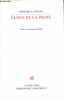 Eloge de la proie - Notes en marge du si&egrave;cle - Collection Litt&eacute;rature.. T. Analis Dimitri