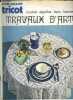 Votre magazine tricot n°142 bis - Nappe au crochet, napperon aux aiguilles - Nappe ronde au crochet les feuilles - Centres de table - Napperon ovale ...