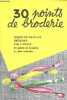 30 points de broderie - Modes et Travaux présente par l'image les points de broderie les plus courants.. Vallée Michèle